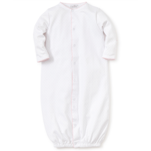 Kissy Kissy Convertible Gown | Dots White/Pink