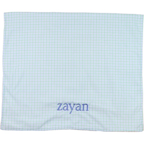 Blue And Green Windowpane Beach Towel – Cecil & Lou