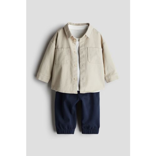 3-piece Cotton Set 6M