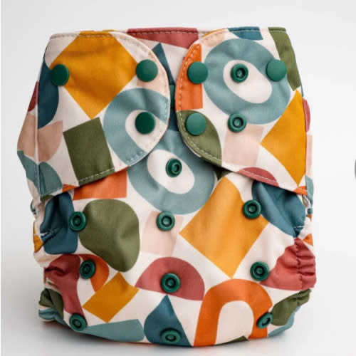 Kinder | Luxe Pocket Cloth Diaper with Dual Inner Gussets