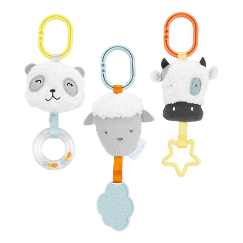 Simple Joys by Carter's Stroller Toys Bundle, Cow/Lamb/Panda, One Size