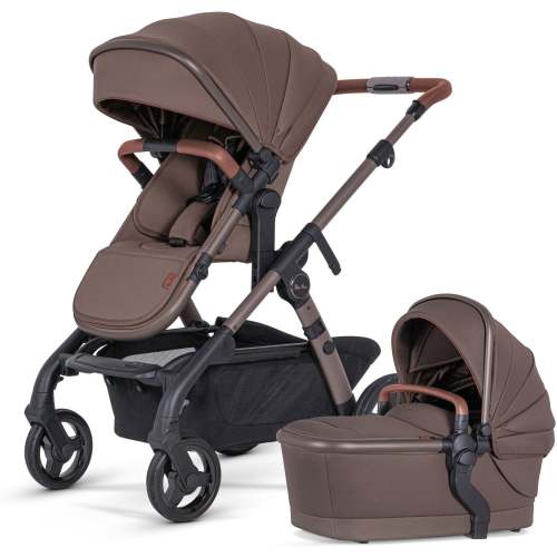Silver Cross Wave 3 Single-to-Double Stroller – Caramel