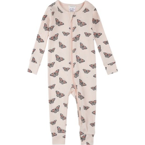 Majestic Monarchs Rib Fitted One-Piece Pajamas, 9M