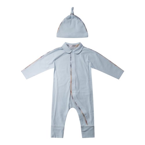 Burberry Kids Stretch Three-Piece Baby Gift Set