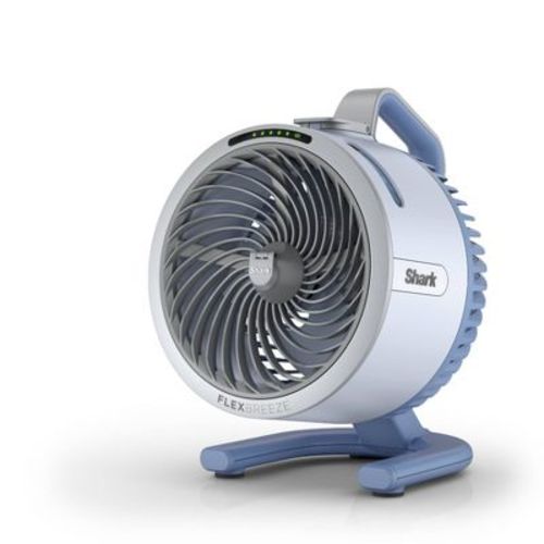 Shark FlexBreeze HydroGo Ultra-Powerful Portable Fan Mists Indoors and Outdoors FA05BL Glacier
