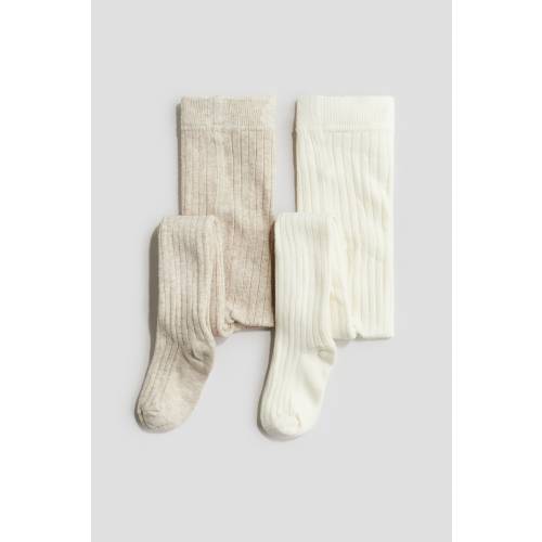 2-PACK RIBBED TIGHTS
