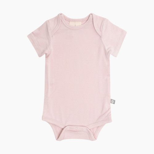Kyte Baby Short Sleeve Bodysuit - Blush, 0-3 M