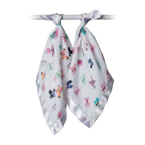 Lulujo Muslin Security Blanket 2-pack - Declan's Project | All the Wright Things by Jamie Wright