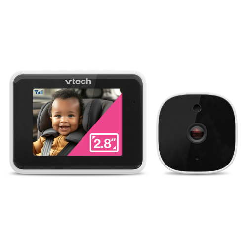 VTech Baby in-Car Monitor & Camera with 2.8" Display, In-Car Baby Camera for Rear & Forward-Facing Car Seats, Night Vision & Wide-Angle View