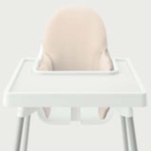 Highchair Cushion Cover - Beige Candy Stripe – Yeah Baby Goods
