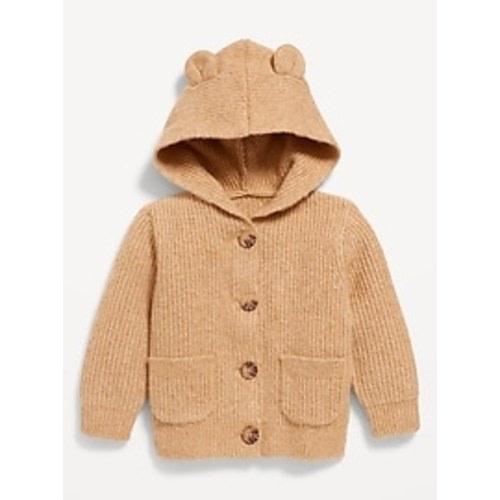 SoSoft Critter Ear Button-Front Sweater for Baby | Old Navy