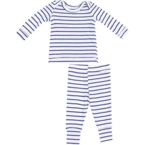 Loungewear Set, Stripe Vintage Navy - Angel Dear | Maisonette