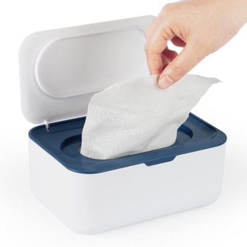 Baby Wipes Dispenser Case, Flushable Wipe Dispenser, Wipe Holder With Lids For Bathroom Refillable Wipe Container With Sealing Design