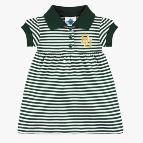 Creative Knitwear College Baby Polo Dress w/Bloomer - Team Logo, Multiple Colors, for Baby Girls (0-12 Months)