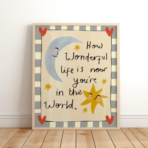 Print - 18 x 24, Blue