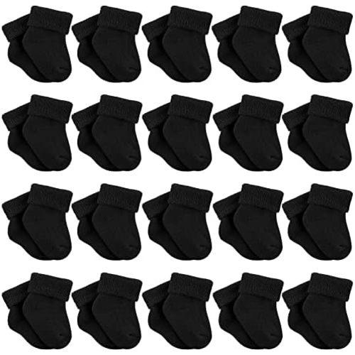 Janmercy 20 Pair Preemie Socks Girls Boy Baby Newborn Premature Socks for Unisex Baby
