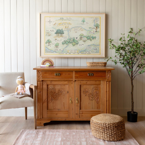 Rooted n Grounded Home 100 Acre Wood Wall Art