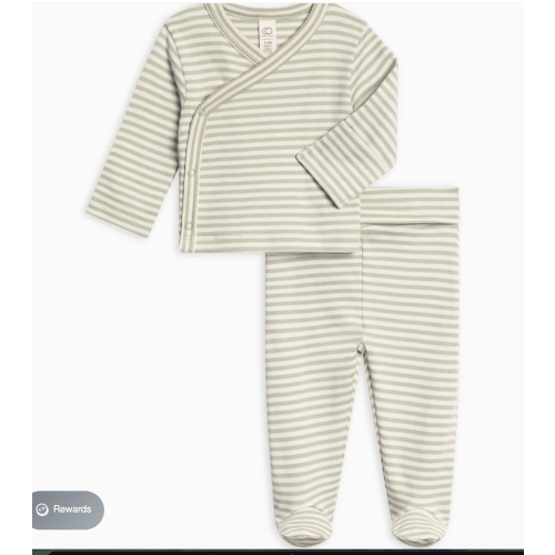 Riley 2 Piece Kimono Wrap Top and Pant Set