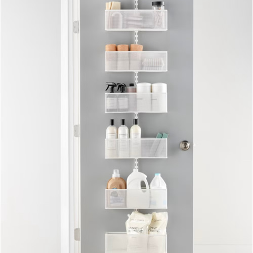 Elfa Utility Large Mesh Over the Door Rack | The Container Store