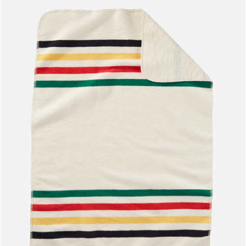 GLACIER ORGANIC COTTON BABY BLANKET