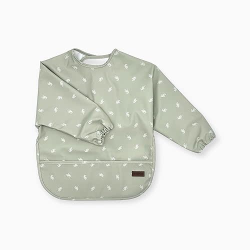Long sleeve Bib for Girl Boy Baby Toddler 6-24 M Essential Must Have for Eating Feeding Baby Led Weaning Mess Free