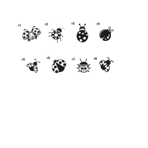 Ladybug Vinyl Decal - Etsy