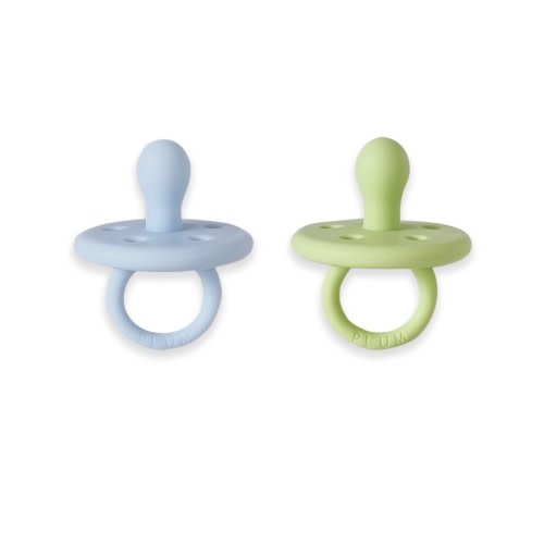 Plum Soothers 2Pk Kiwi / Blueberry 0 - 6 Months
