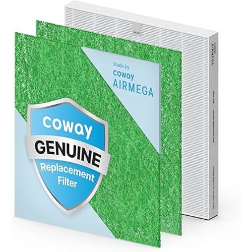 COWAY Airmega AP-1512HH & 200M Filter Replacement Set, HEPA Filter and Allergen Filter, AP-1512HH-FP Allergen