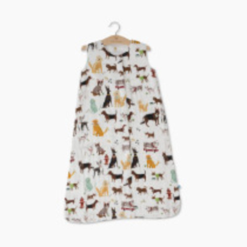 Little Unicorn Cotton Muslin Sleep Bag - Woof, Medium