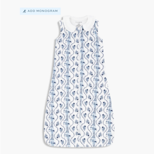 The Sleep Sack - Blue Vine Stripe – Hill House Home (6-12mo)