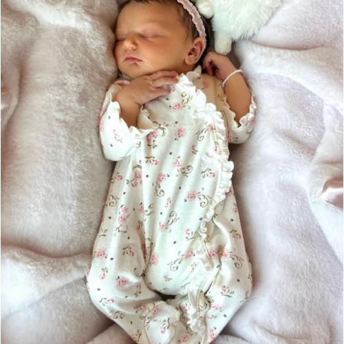 Color: Vintage Rose Footed One-Piece | Size: 3 months