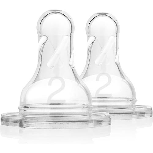 Dr. Brown's 12 Pack Natural Flow Level-2 Standard Nipple