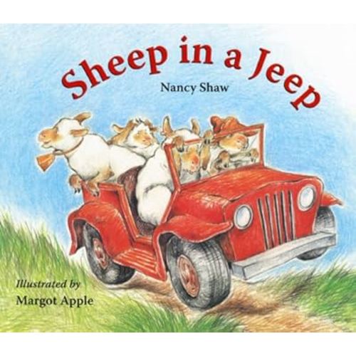 Sheep in a Jeep Lap-Sized Board Book