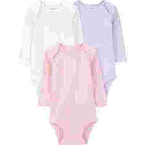 Carter's Child of Mine Baby Girl Bodysuits. 3-pack, Sizes Preemie-18 Months
