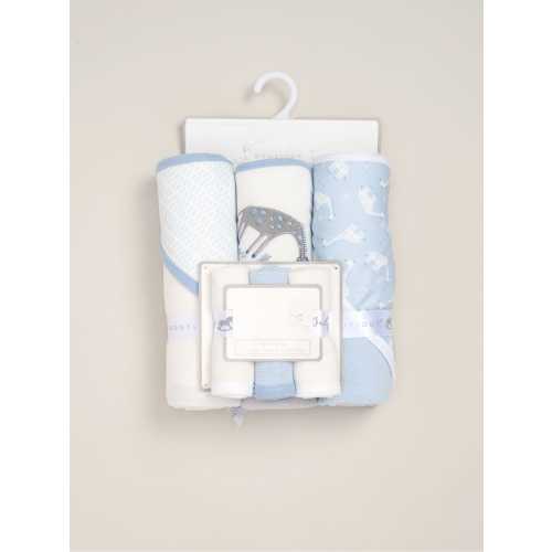 Rock-A-Bye Baby Boutique Blue Camo Hooded Towels 3 Pack