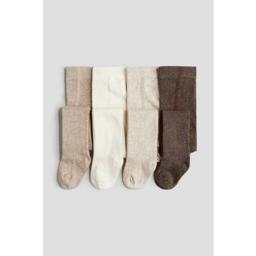 4-PACK FINE-KNIT TIGHTS