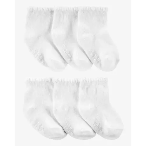 Baby 6-Pack Crew Socks - Carter's | Carter's