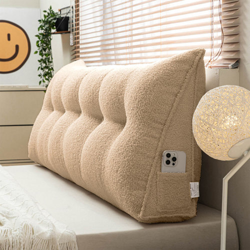 ANMINY Triangular Backrest Support Headboard Wedge Pillow & Reviews | Wayfair