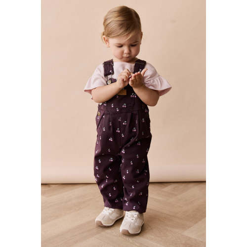 Blair Overall - Cherry Love Plum Embroidery – Jamie Kay USA