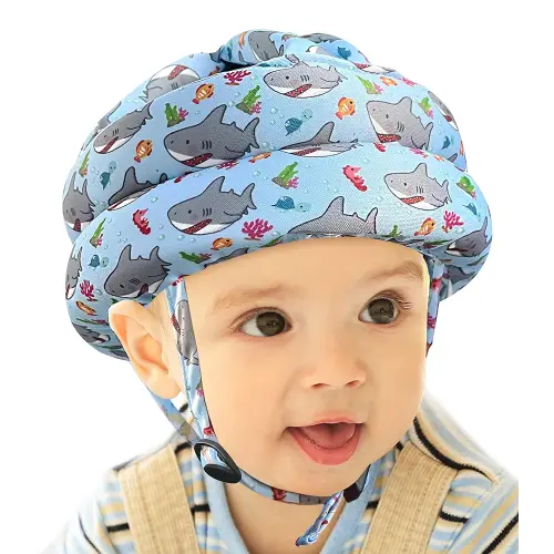 Baby Helmet for Crawling & Walking - Head Protector for Infants, Soft Cushion Safety Headguard, Toddler Inflatable Helmets 6-12 Months
