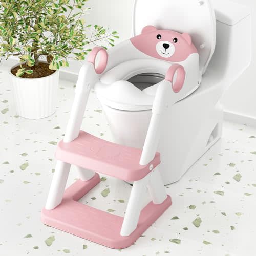 Training Toilet Ladder, Multi-Use, Convenient and Suitable for Most Situations,Girls, Boys