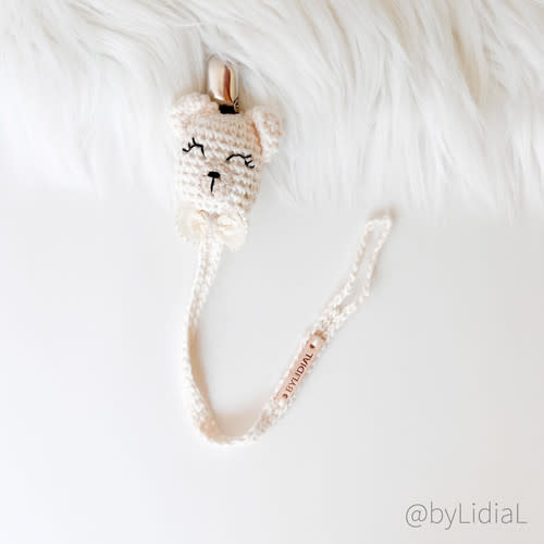 Bear Pacifier Clip