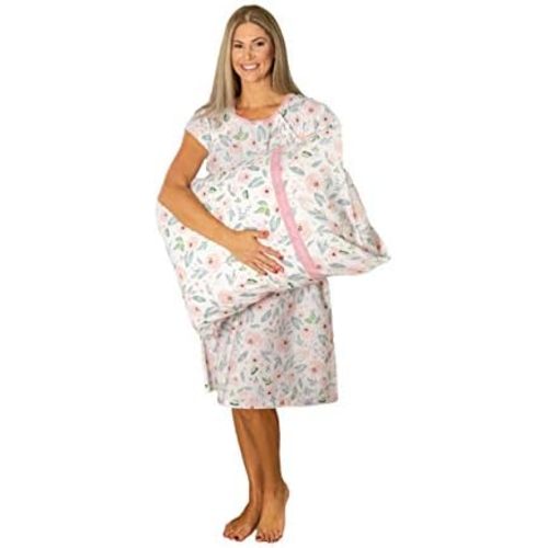 Gownies - Labor and Delivery Hospital Gown and Matching Pillowcase-Labor Kit