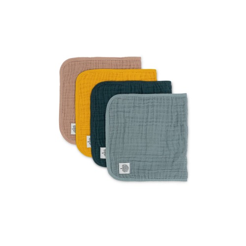 Muslin Burp Cloths - Dune