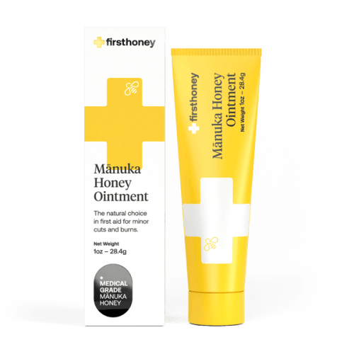 Manuka Honey Ointment for Burns and Wounds | First Honey