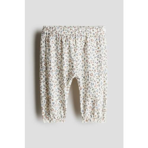 Crinkled Jersey Pants