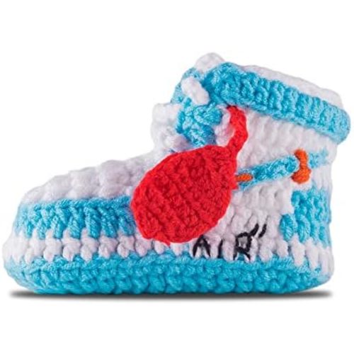 Diaper Book Club Baby Sneakers Crochet Hypebeast Shoes for Toddler Sneakerheads, Soft Booties for Boys & Girls, Designer Kids Fashion, Breathable & Comfortable Children's Kicks