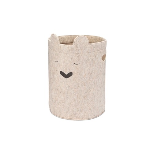 Bear Felt Laundry Hamper