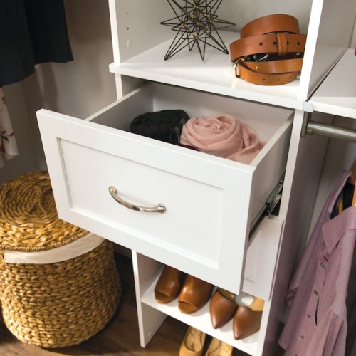 ClosetMaid BrightWood 16-in x 10-in x 13-in Drawer Unit in the Wood Closet Accessories department at Lowes.com
