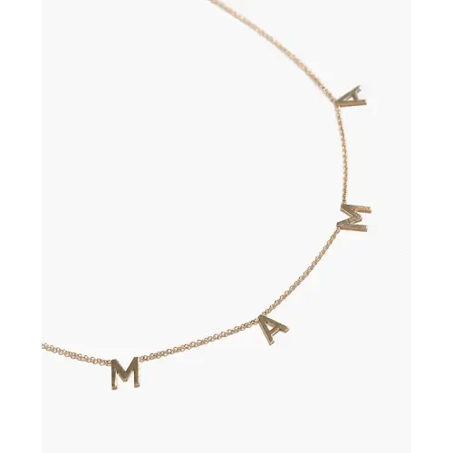 BYCHARI ESSENTIAL MAMA NECKLACE